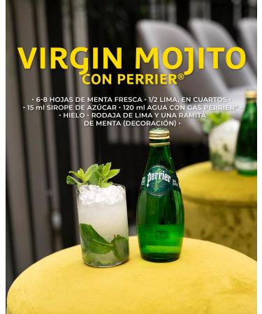 Perrier - Water with gas - Set of 6 bottles of 500 ml - Buy Online on GoSupps.com