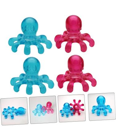 CLISPEED 8 Pcs Massager Hair Brush Set - Squeegee Head Scratcher for Optimal Scalp Care & Meridian Massage | International Shipping Available - Buy Online on GoSupps.com