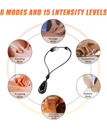 Buy EMS Neck Massage Device - Intelligent Electric Neck Massager with Heat for Pain Relief | Acupoint Lymphatic Therapy | Ideal for Home Office & Travel - Buy Online on GoSupps.com