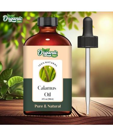 Buy Pure Acorus Calamus Oil | Natural Essential Oil for Skincare Hair Care & Aromatherapy - 118ml | International Shipping Available - Buy Online on GoSupps.com