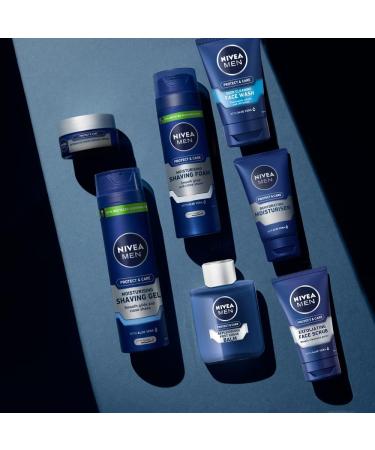 NIVEA MEN Protect & Care Exfoliating Face Scrub (75ml) with Aloe Vera - Invigorating Men's Face Cleanser - Buy Online on GoSupps.com