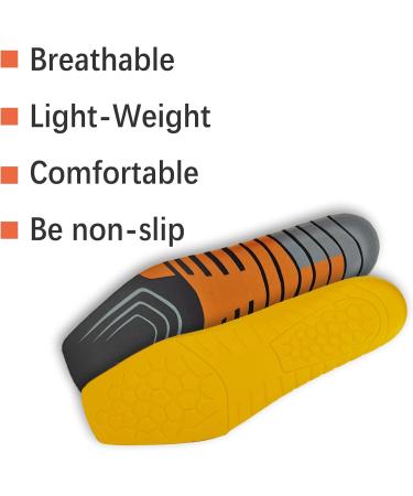 Buy Ariat Men's Square Toe Boot Replacement Shoe Insoles | Memory Foam Lightweight & Shock Absorbing Comfort Inserts (Men 10.5 - Buy Online on GoSupps.com