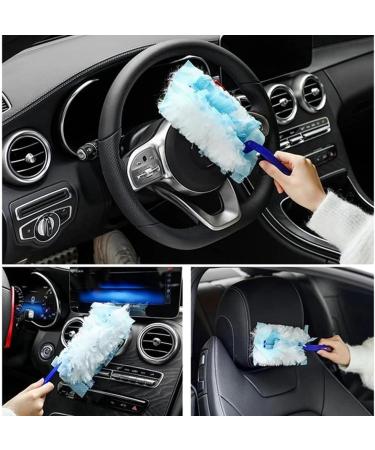 LAMELLIS 60 Pieces Disposable Dusters with Replace Heads Refills Bulk Duster Brush for Cleaning Home Office Blinds Car Easy Install Easy to Use - Buy Online on GoSupps.com