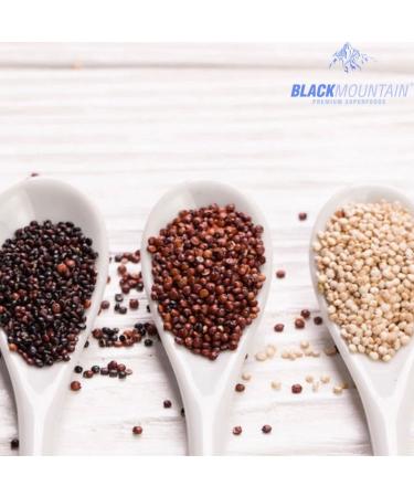 Organic Royal Black Quinoa - 12 oz, Gluten-Free, Vegan, Complete Plant Protein | Black Mountain Premium Superfoods - Buy Online on GoSupps.com
