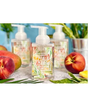 Trader Joe's Peach Mango Scented Foaming Hand Soap 8 Fl Oz (Pack of 1)