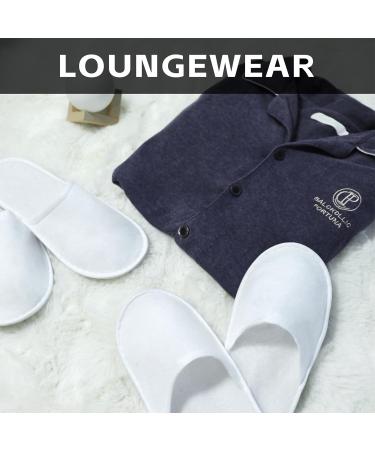 10 Pairs Disposable Closed Toe Slippers | Anti-Slip Spa Slippers for Hotels & Homes - Comfortable Guest Footwear - Buy Online on GoSupps.com