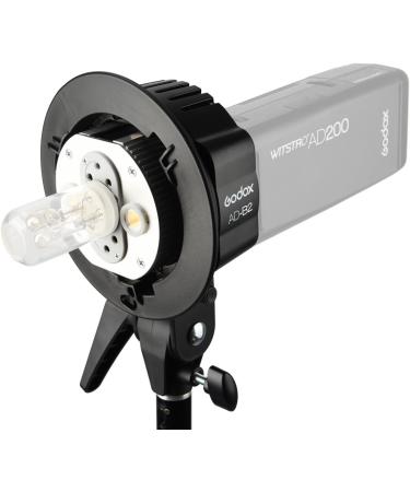 Godox AD-B2 Dual Power Twin Head Bowens Mount for 2 Godox AD200/AD200 Pro - 400W Power Output - Buy Online on GoSupps.com