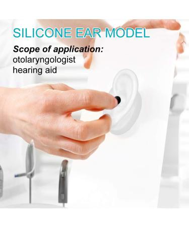 Ear Display Model Silicone Ear Model Silicone Material for Hearing Aids Wearing(Left) - Buy Online on GoSupps.com