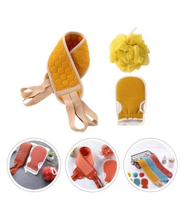 6 Pcs Bath Back-Pulling Towel Set | Long Shower Towels Bath Scrubbers & Washcloths - Premium Bathing Supplies for Ultimate Cleanliness - Buy Online on GoSupps.com