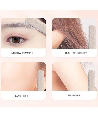 8PCS WheatStraw Dermaplaning Blades for Women - Facial Peach Fuzz Remover and Eyebrow Razor - Buy Online on GoSupps.com