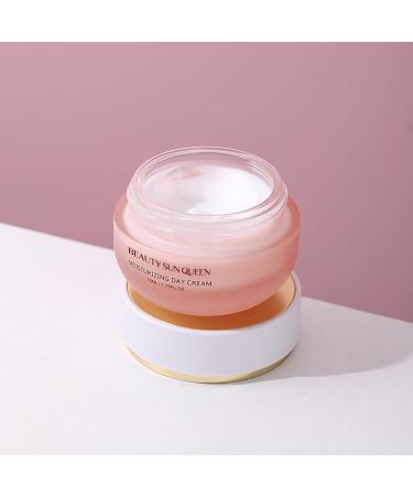  Generisch Moisturizing day cream with rose water grapeseed oil and hyaluronic acid - Anti-aging strengthens the skin barrier absorbs quickly nourishing cream for the - Buy Online on GoSupps.com