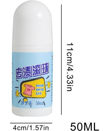 Laundry Stain Remover 50ML No-Wash Laundry Oil Stain Removal Roller Home Cleaning Agent For Jeans Clothing Pants Carpet Down Jacket Hersil - Buy Online on GoSupps.com