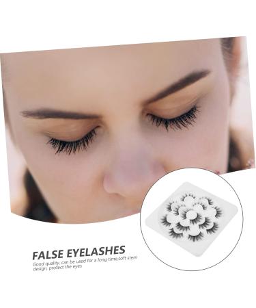 Beavorty False Thick Eyelashes 7 Pairs Fake Eyelashes Eyelashes Fake Lashes Thick Eyelashes Artificial Eyelashes Stage Eyelash Black Set 8d Imitation Artificial Eyelashes Wispy Eyelashes - Buy Online on GoSupps.com