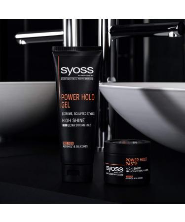 Syoss Men Power Hold Styling Gel 250ml Pack of 6 - Buy Online on GoSupps.com