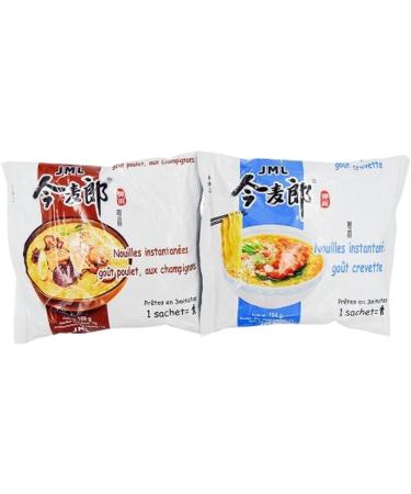 JML Instant noodles chicken mushrooms - 24 sachets 109g - Box 2.61kg - Buy Online on GoSupps.com