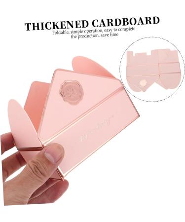 HOMSFOU 20 Pcs Candy Gift Box Birthday Gift Boxes Retro Decor Pink Decor Chocolates Wedding Party Favor Boxes Cupcake Holder Stand Container Bags Pink Paper Baby Personality Small Envelope 1 count (Pack of 1) Pink - Buy Online on GoSupps.com