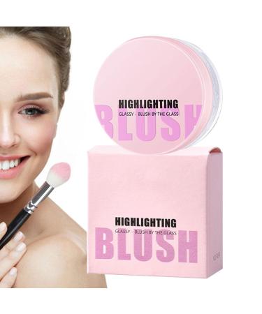 Color Changing Blush Moisturizing Blush Makeup for Cheeks Blush Cream for Cheeks & Lip Cream Liquid Blush Waterproof Blush Gel for Cheeks & Lips Glossy Glossy Finish Purble