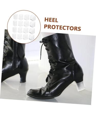 TENDYCOCO 16 Pairs High Heels Heel Covers - Non-Slip PVC Latin Shoes for Women | International Shipping Available - Buy Online on GoSupps.com