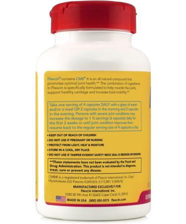 Flexcin Load up Formula with CM8 - 120 Capsules: Joint Support Supplement - Buy Online on GoSupps.com