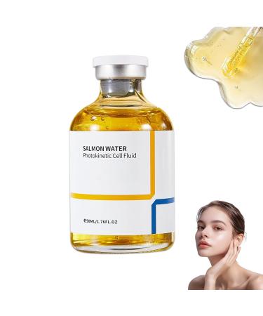 Salmon water light antiwrinkle serum improves the barrier function of the face hydrates and hydrates lifts and firms the skin facial serum for women nongreasy 1PCS
