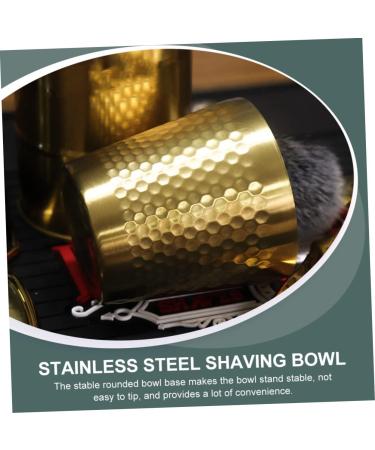 Minkissy 2-Pack Razor Shell Cup - Stainless Steel Shaving Foam Holder for Men | Durable 304 Metal Shaving Accessories - Buy Online on GoSupps.com