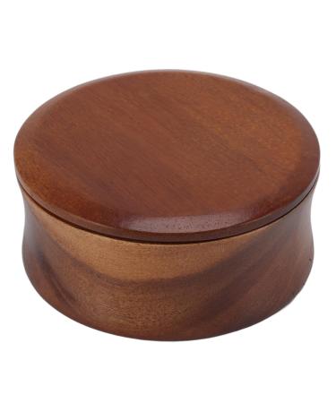 Men's Wooden Shaving Brush Bowl - Non-Adhering Shave Cream Mug & Soap Cup | Portable Maple Face Cleaning Tool - Buy Online on GoSupps.com