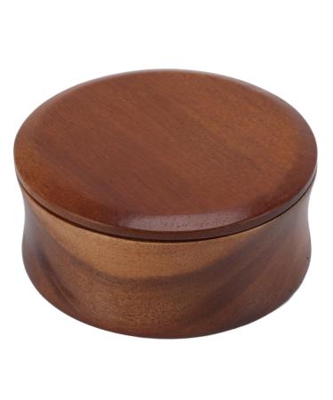 Men's shaving brush bowl made of wood non-liable shaving cream mug soap cup portable cleaning tool for the male face easy to foam