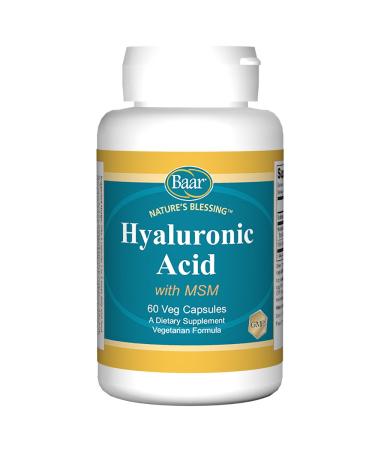 Baar Nature's Blessing Hyaluronic Acid with MSM VCaps