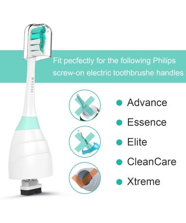 4 Pack White Precision Clean Replacement Toothbrush Heads for Philips Sonicare E Series - Compatible Electric Brush Refills - Buy Online on GoSupps.com