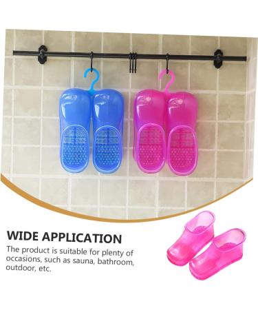 CORHAD 1 Pair Foot Bath Shoes Foot Bathing Shoes Foot Washing Shoes Foot Soak Shoes Foot Soak Bucket Boots Foot Bath Tool Foot Bath Boots Foot Soaking Shoes Foot Soaking Boots 26.3x11cm Rosy - Buy Online on GoSupps.com