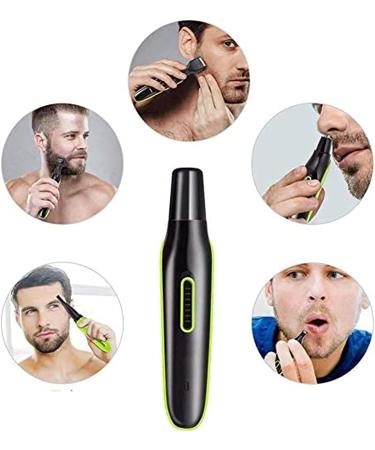 5 in 1 Ear Nose Hair Trimmer - Electric Facial Hair Trimmer for Men & Women Waterproof Stainless Steel Blades - Buy Online on GoSupps.com