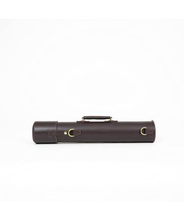 Handcrafted Leather Document Tube in Black from Hoi An Soul - 21 - Buy Online on GoSupps.com