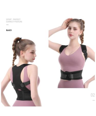 Posture Corrector For Women And Men Breathable Back Brace Straightener Back Support Belt For Clavicle To Support Spine Lumbar Neck Clavicle And Shoulder Corrector (Size : XL) - Buy Online on GoSupps.com