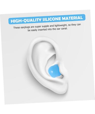 72 Pcs Silicone Earplugs - Noise Reduction Sleep Aid & Swimming Ear Plugs | Wear-Resistant & Portable - Buy Online on GoSupps.com
