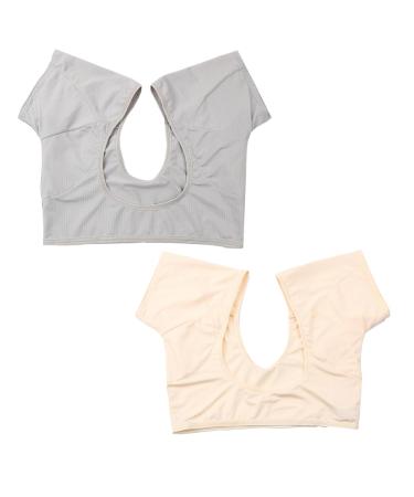 2-Pack Women's Underarm Sweat Pads - Breathable Underwear - Reusable - Sweat-Absorbing - Women's Sweat Pads