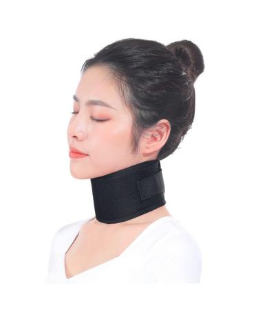 Neck support breathable neck collar with Velcro fastener neck bandage women men men collapsed naked support pillows ergonomic neckline neck pain neck support for at home office