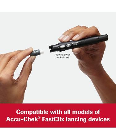 Accu-Chek FastClix Lancets - Pack of 102 for Diabetic Blood Glucose Testing - Buy Online on GoSupps.com