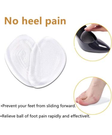 Siismi High Heel Pads - 20 Pieces Anti-Slip Inserts & Heel Grips for Women | Silicone Heel Protection Set - Buy Online on GoSupps.com