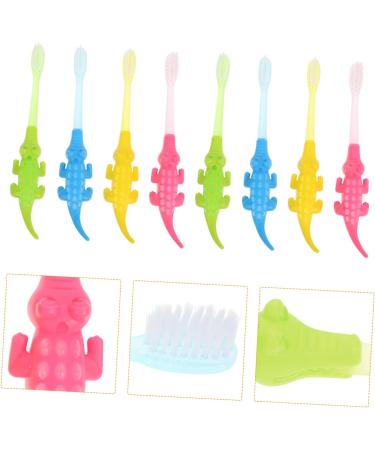 FRCOLOR 40 Pack Small Crocodile Toothbrush Toy Cleaners for Toddlers - Cotton Finger Protection for Children's Oral Care (Ages 2-4) - Buy Online on GoSupps.com