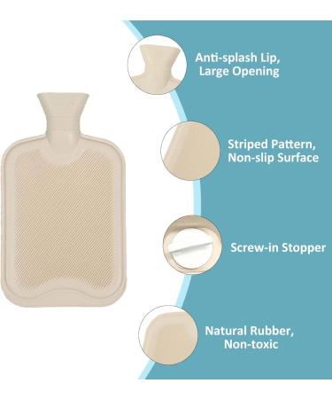 Youjia Foot Warmers Heat Bottle | 2-in-1 Bed & Foot Heating Bottle | Power-Free Heating Mat for Women Adults & Children - 36x30cm - Buy Online on GoSupps.com