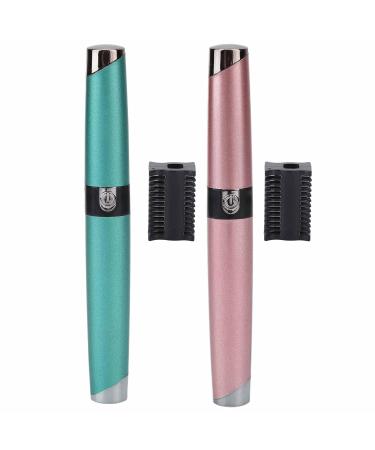 Electric Eyebrow Trimmer & Hair Remover for Women - Pink Eyebrow Razor & Body Epilator - Buy Online on GoSupps.com