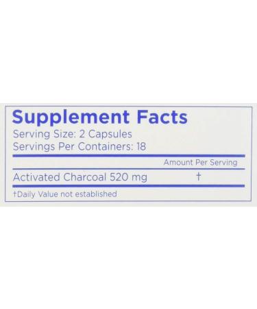 CharcoCaps 260 mg Capsules 36 ea (Pack of 3) - Buy Online on GoSupps.com