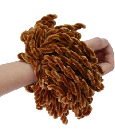 XISAOK Muslim Women Fluffy Velvet Hijab Scrunchie | Solid Color Plain Hair Ring Tie Bun Clip - Buy Online on GoSupps.com