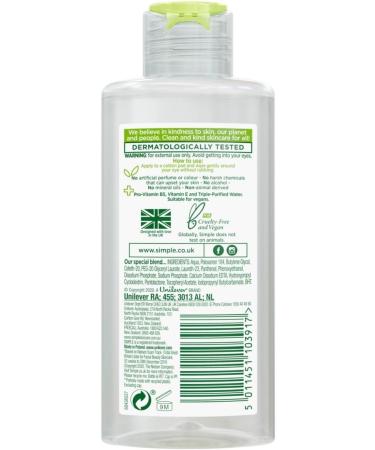 Simple Kind to Eyes Eye Make-up Remover 125ml | Gentle Effective & International Shipping Available - Buy Online on GoSupps.com