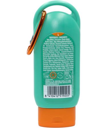 Babaria Sun cream for the face with carabiner ideal for athletes and outings antiwrinkle cream for women very high protection with aloe vera 50 ml - Buy Online on GoSupps.com