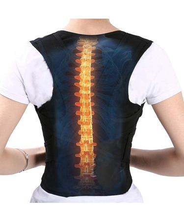 Posture Corrector Back Posture Corrector Invisible Clavicle Support Brace Back Shoulder Neck Pain Relief Periarthritis Children Adult Kyphosis Back Brace (Black 3XL) Better life Black L - Buy Online on GoSupps.com