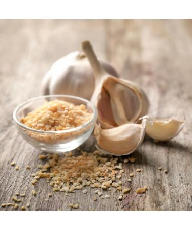 100% Natural Granulated Garlic 500g - Vegan Additive-Free Garlic Granulate for Flavorful Cooking - Buy Online on GoSupps.com