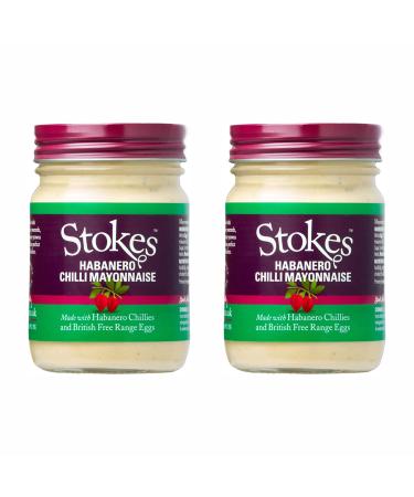 Stokes Habanero Chilli Mayonnaise 205g - Pack of 2