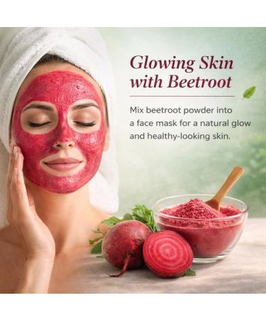 ZYVIA Organic Beetroot Powder | Unpolished No Additives | Natural Superfood for Energy Stamina & Detox | Rich in Iron & Antioxidants | 100% Pure Vegan Supplement (8.8 Ounce) - Buy Online on GoSupps.com