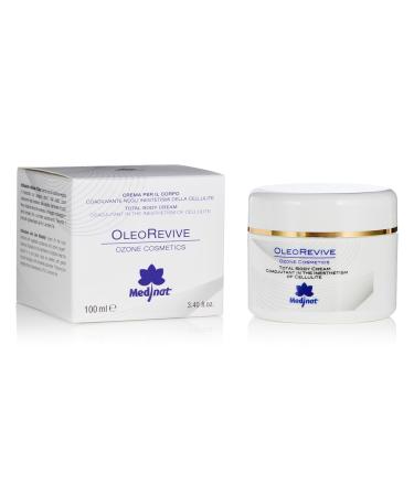 OzoneCosmetics OleoRevive Cellulite Body Cream Ozone Cosmetics 100 ml Natural Formula with Ozoned Oil